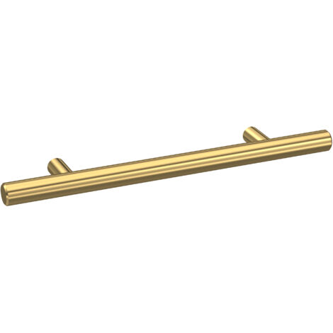 Bar Handle, 156mm (96mm Centres) - Brushed Brass