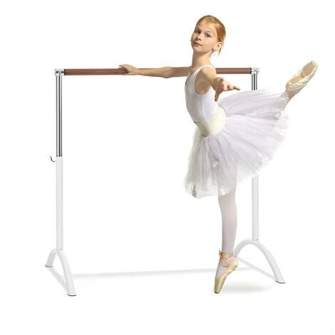 Bar Lerina Ballet Bar, Freestanding, 110 x 113 cm 38mm Ø white - White