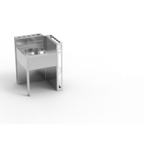 Bar Lynx Module d'Angle avec Evier L 770 x P 770 mm - Eratos