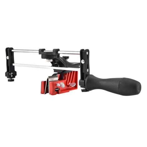 Bar Mounted Manual Chain Sharpener Chainsaw Saw Chain Filing Guide Tool
