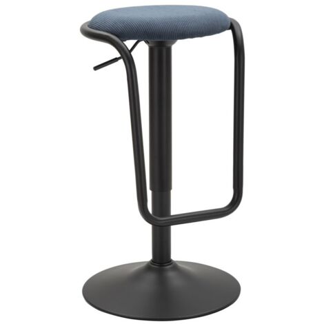 BAR STOOL WITH LIFT DESTINY NAVY CM Ø 41X61-83