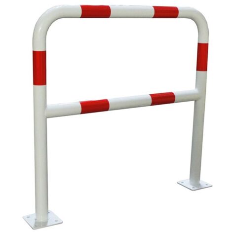 BAR400RB Barrière, Ø40-1000x1000, blanc/rouge  Métallurgie 758139227
