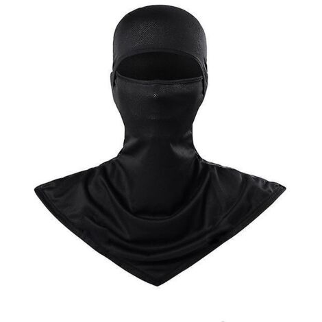 baraklava Masque De Protection Pour Le Cou D't (noir), Doublure De Casque De Casque De Moto Respirante Pour La Randonne Vlo En Plein Air, Protect