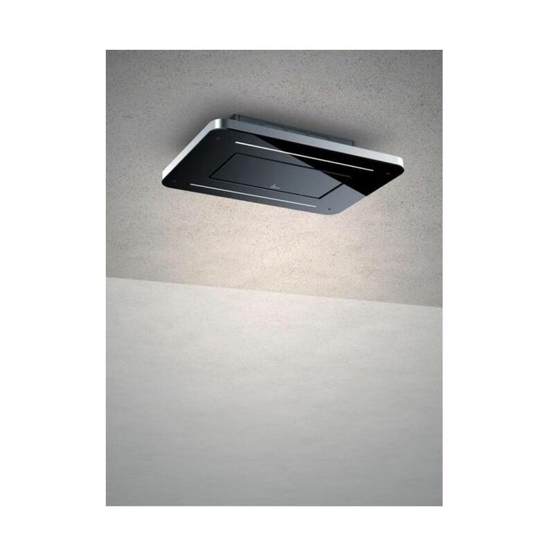 Image of Baraldi 01STVFR090STB90 Cappa da Soffitto Stivia Free Classe energetica A 4 Velocita' Comandi da Remoto con Telecomando e Smartphone 90 cm Nero