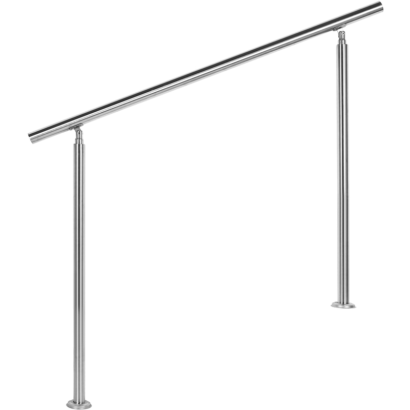 

Barandilla acero inox 120cm Pasamanos escalera Parapeto