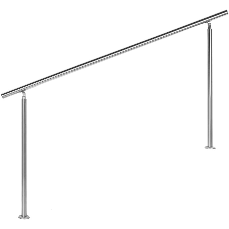 

Barandilla acero inox 180cm Pasamanos escalera Parapeto