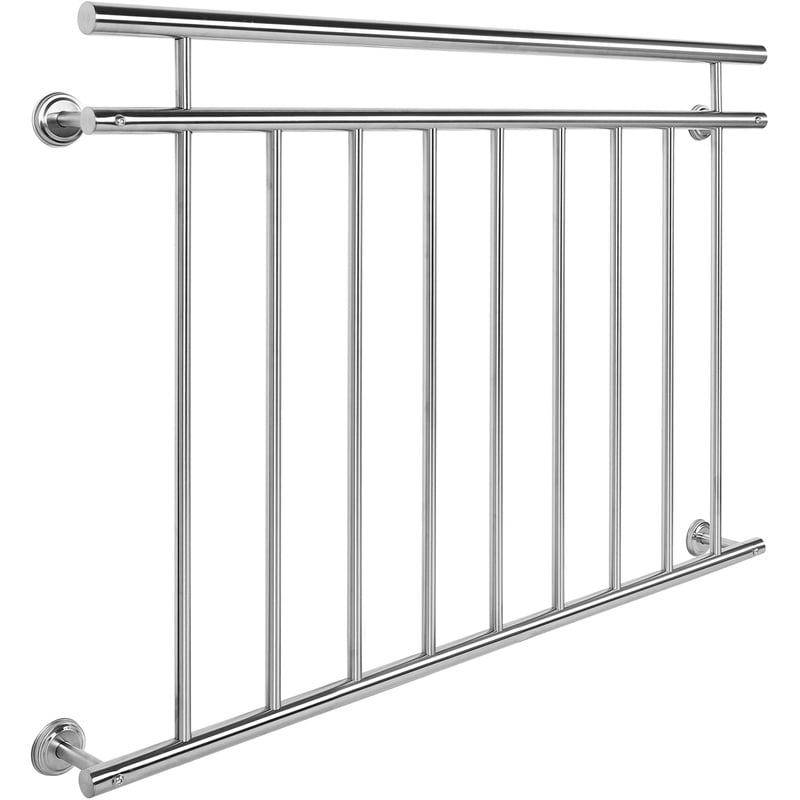 

Barandilla acero inox 90x128cm balcón francés Baranda