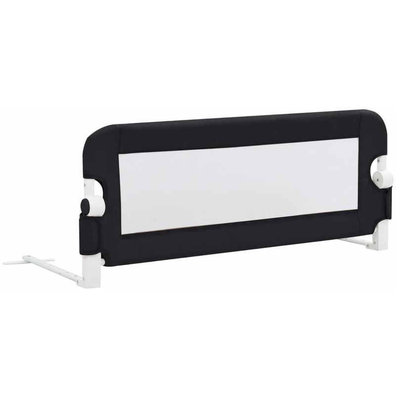 

Barandilla de seguridad cama de nino poliester gris 102x42 cm
