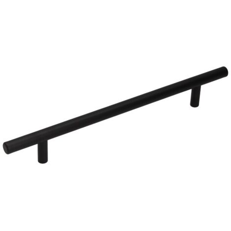 Barandilla RE29, negro supermate, 192 mm