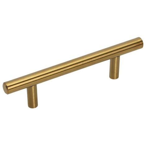 Barandilla RE29, oro cepillado, 96 mm