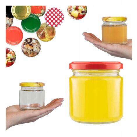 Barattolo 200ML + COPERCHIO FI66 MARMELLATE CONSERVE 12 PEZZI BARATTOLI VETRO CONSERVE