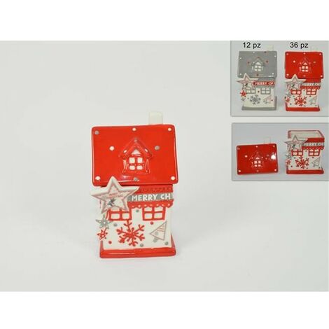 Barattolo contenitore natalizio decorazione di natale per casa o regalo