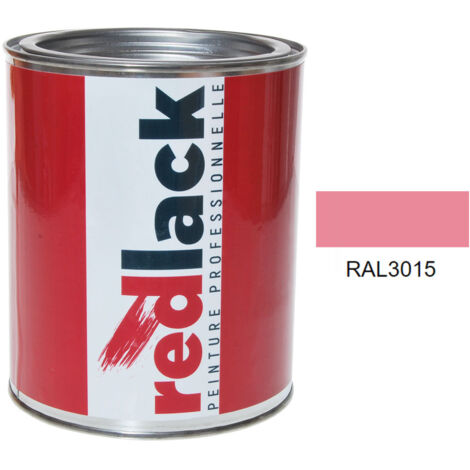 Barattolo da 1L di vernice – RAL 3015 – Rosa chiaro – lucida – multisupporto – Redlack