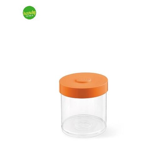 Barattolo ermes Veca plastica colori assortiti 0,5 lt