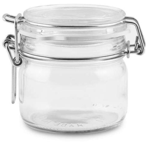 Barattolo ermetico Fido terrina vetro trasparente chiusura ermetica 125 ml