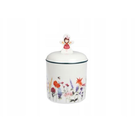 BARATTOLO IN CERAMICA 750 ML COPERCHIO MRS. FLOWER