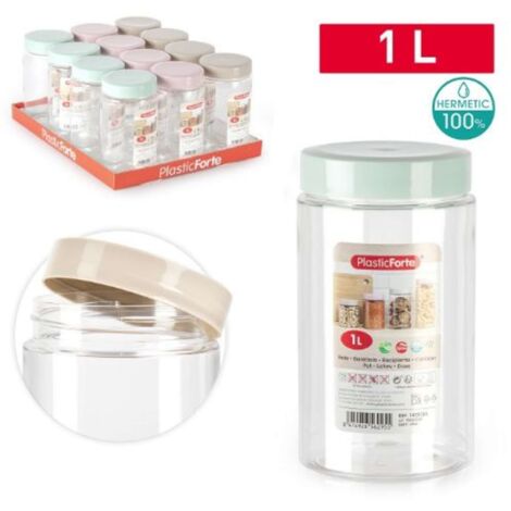 Barattolo in Plastica Montecarlo - 1 Litro