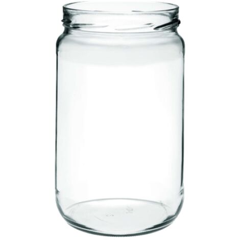 BARATTOLO IN VETRO  314 CC BOCCA D 63 MM Q.TA 24