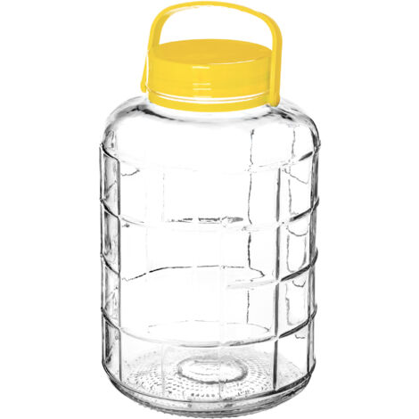 Barattolo KADAX Barattolo di vetro da 5 litri per sottaceti, conserve, tinture, grande