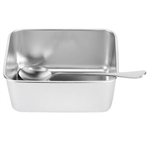 Barattolo per condimenti in lega di alluminio a 8 scomparti, contenitore per spezie, utensile da cucina