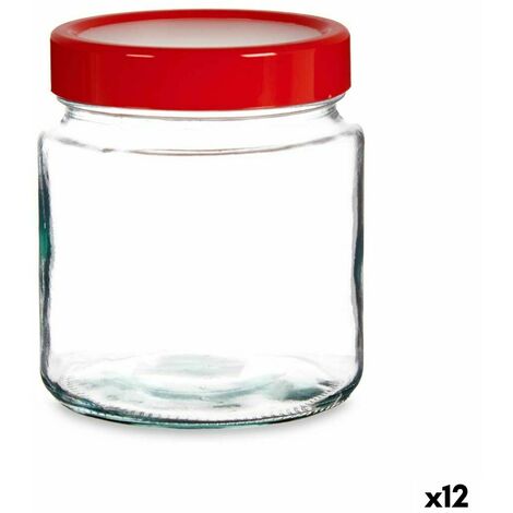 Porta pranzo Trasparente Silicone Vetro Borosilicato 950 ml 18 x 8,8 x 13,5  cm (