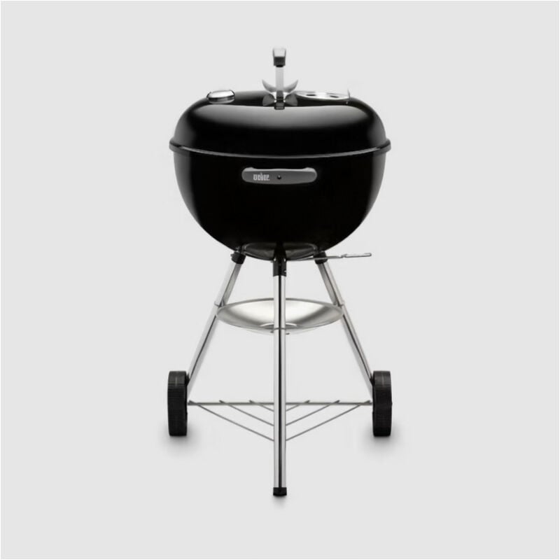 Barbecue a charbon Weber Classic Kettle - Acier émaillé - Diametre 47 cm - Thermometre intégré