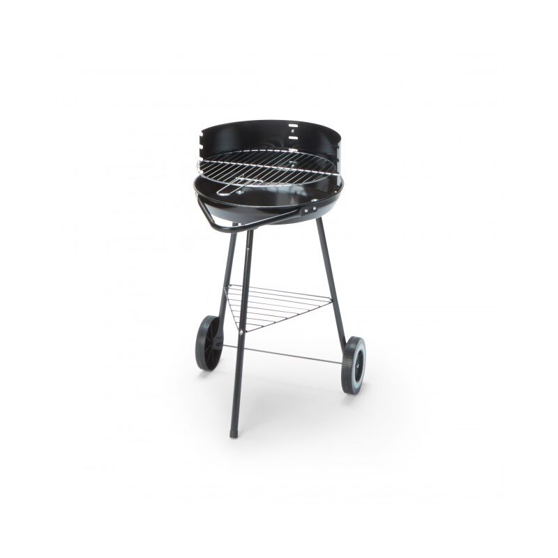 

Barbacoa carbón Cleverly 44x52x70 cm con estructura de acero | negro