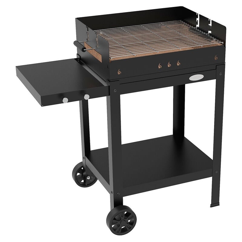 

Barbacoa de exterior para carbón y leña con ladrillo refractario, MENORCA V20 - Imor
