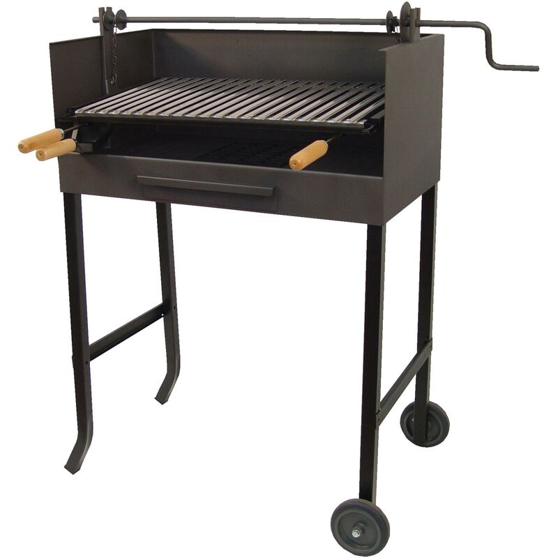 

Barbacoa con Elevador y Parrilla Inox Imex el Zorro 72x40x107