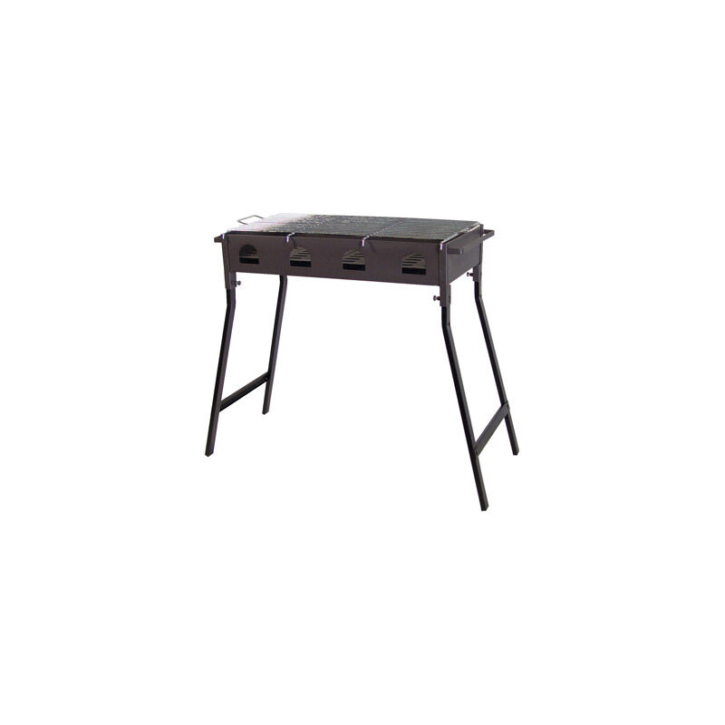 

Barbacoa con Parrilla Cincada para leña y carbón 67x34x70 - Imex El Zorro