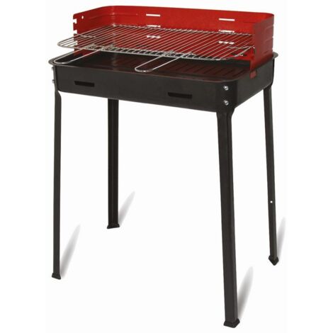 Barbacoa de acero Flavia cm 45x35x80h Made in Italy