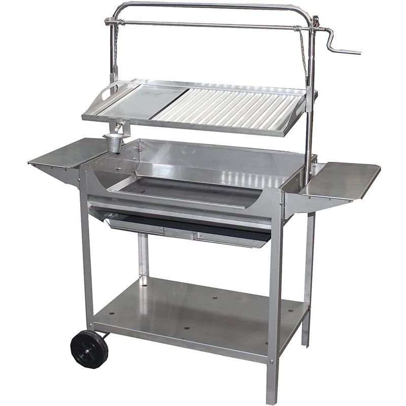 

Barbacoa de Carbón y Leña Inoxidable Imex el Zorro 124x50x140cm