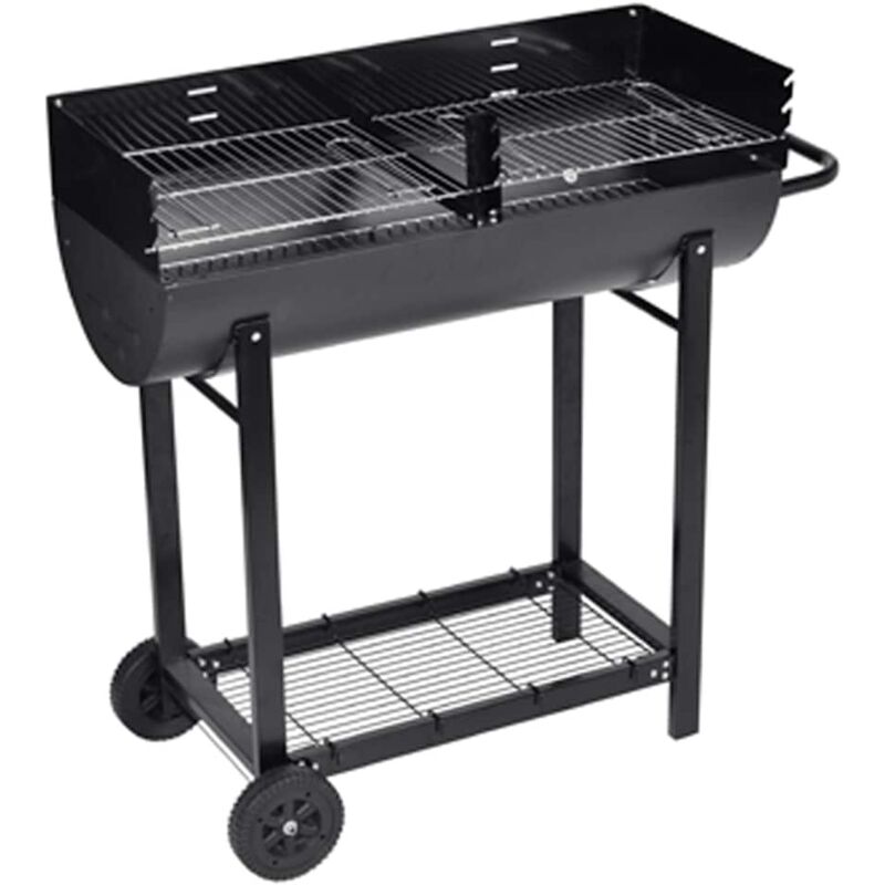 

vidaXL Barbacoa de carbón Dakota - Negro
