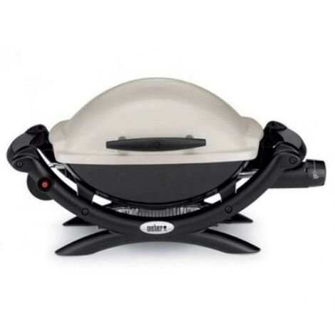 Barbacoa de gas weber q 1000 titanio 50060053