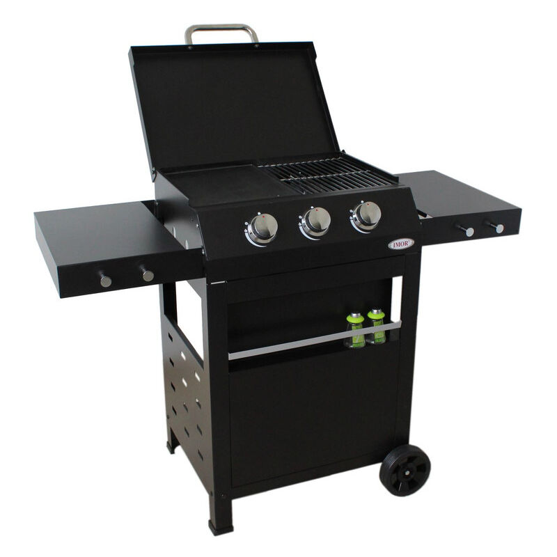 

Barbacoa de exterior para gas butano y propano con 3 quemadores BELICE - Imor