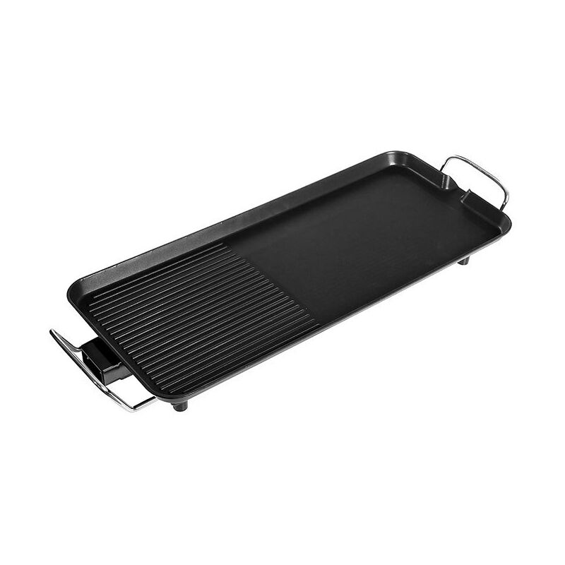 

Barbacoa eléctrica rectangular 50 * 24cm - Negro