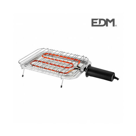Barbacoa electrica 1250w 32x25x6,5cm| Edm