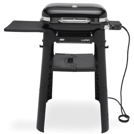 Barbacoa Eléctrica Weber Lumin Compact con soporte negro Cód. 91010853