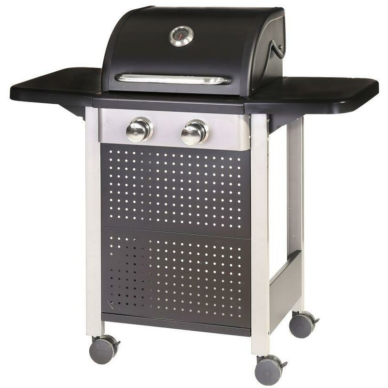 

Barbacoa Gas 2 Quemadores Birgitt Acero 52 X 116 X 110 Cm - Ldk Garden
