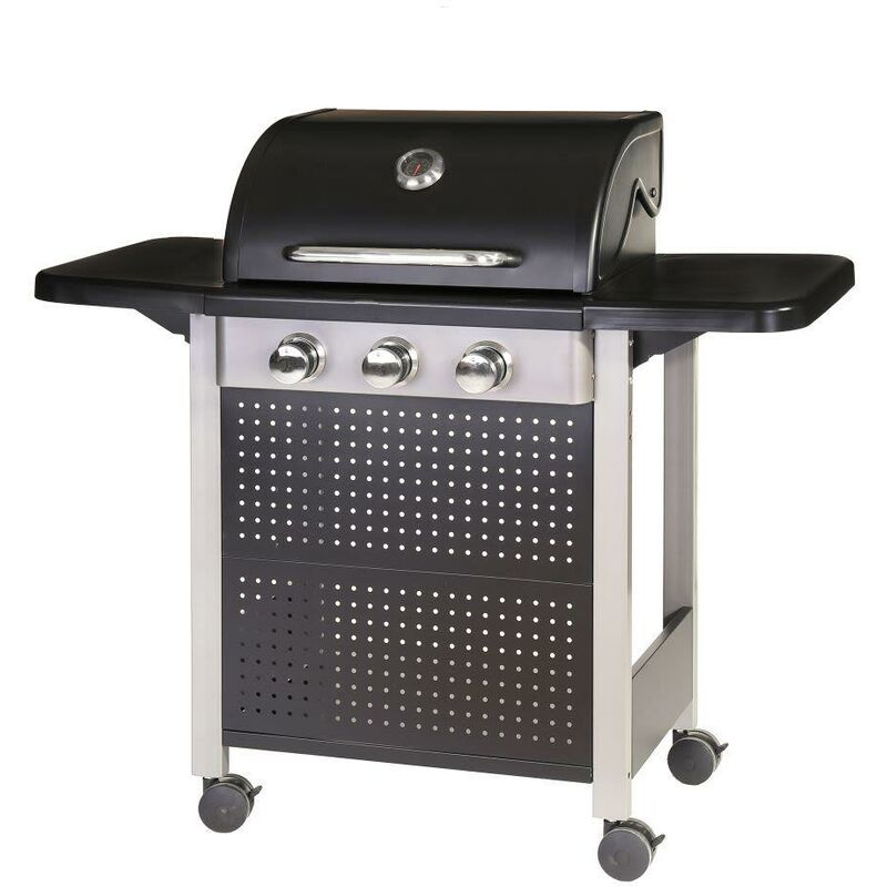 

Barbacoa Gas 3 Quemadores Birgitt Acero 52 X 126 X 110 Cm - Ldk Garden