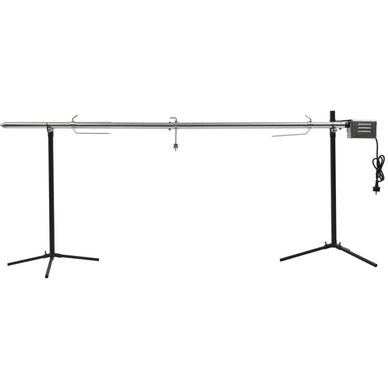 

Happyshopping - Barbacoa grill automatica motor acero inoxidable 207x45x81 cm