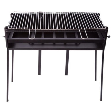 P. OUTILLAGE Barbacoa leña rectangular 80x40cm garcia