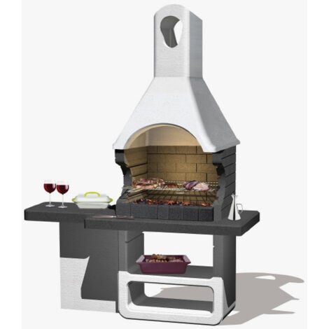 Barbacoa Mampostería 'Ulisse' 170 X 64 X H 232 Cm