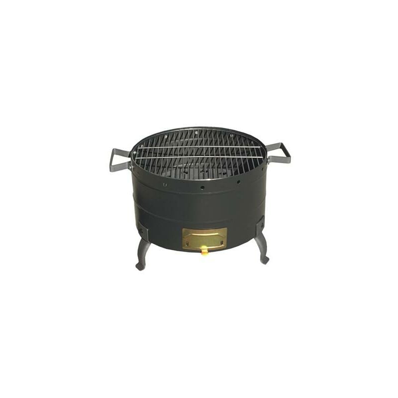 

Barbacoa negro mate ø 39 cm