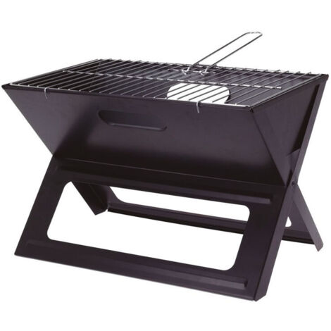 Barbacoa plegable en forma de x