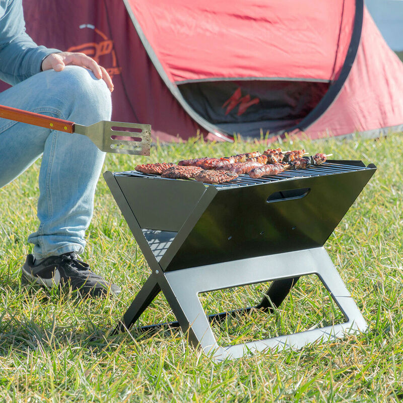 

Barbacoa Plegable Portátil para Carbón FoldyQ InnovaGoods -