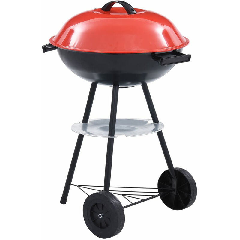 

Barbacoa portatil de carbon con ruedas XXL 44 cm