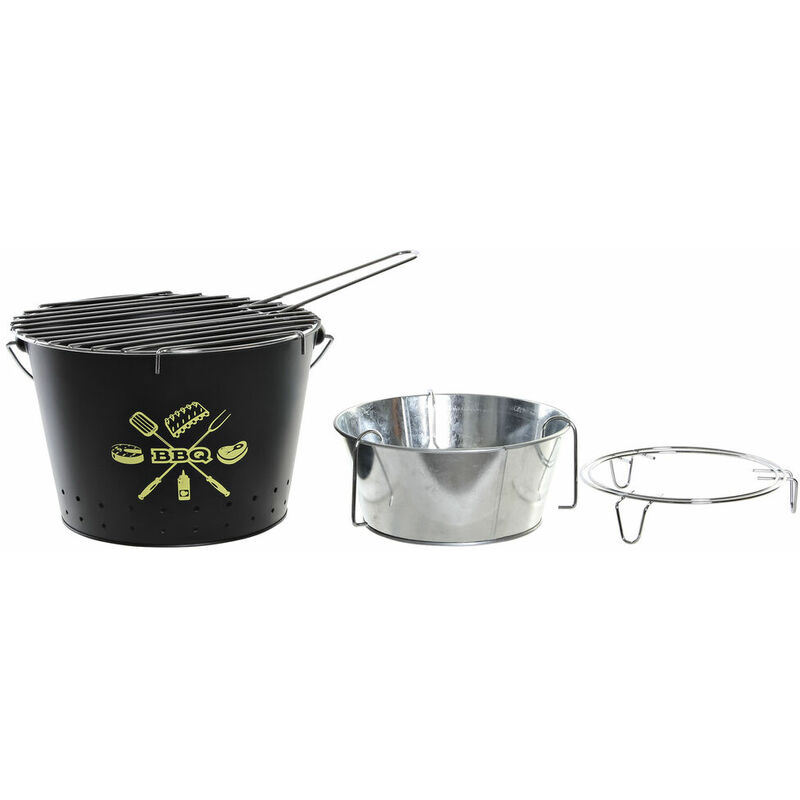

Barbacoa Portátil DKD Home Decor Metal (42 x 27 x 21 cm)