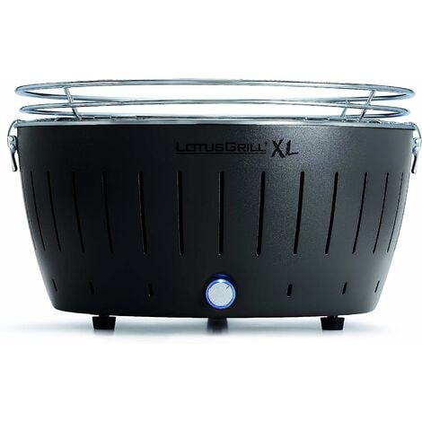 LOTUS GRILL Barbacoa Carbon Sobremesa Xl ø 43 Cm Antracita Lotusgrill