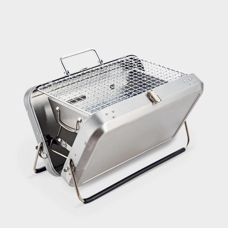 

Barbacoa portátil plegable con parrilla de carbón Jujube
